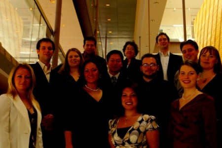 Image by Michael Cooper Laura Albino with the 2008/09 Canadian Opera Company Ensemble Studio